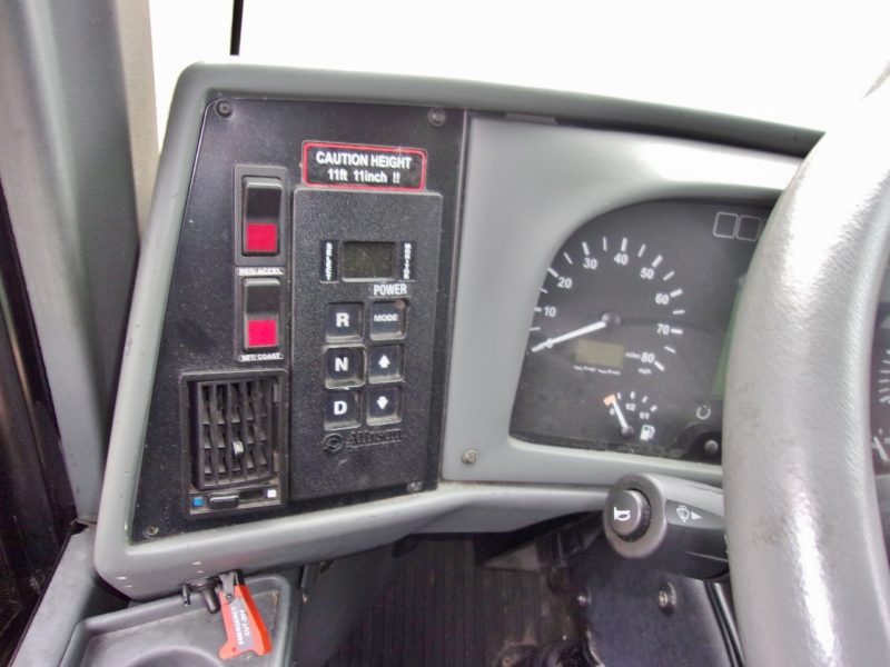 operation buttons of 2011 van hool touring bus for sale at maltz auctions