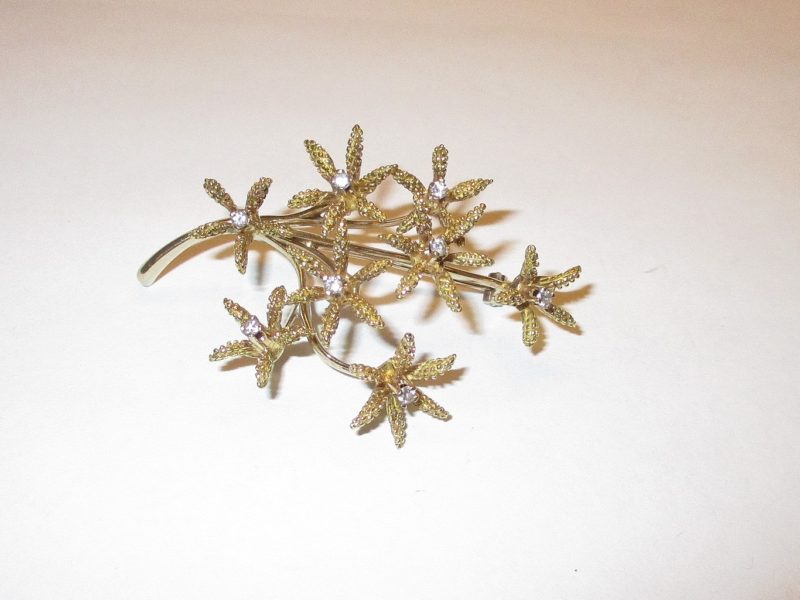 gold broach for sale at maltz jewelry auctions