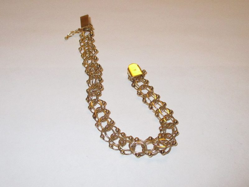 gold bracelet for sale at maltz jewelry auctions
