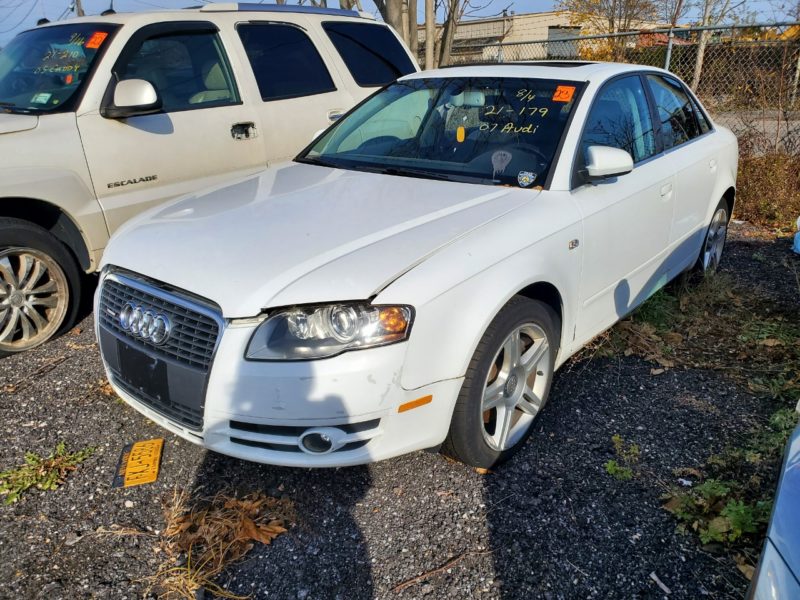 white audi car for sale at maltz auto auctions