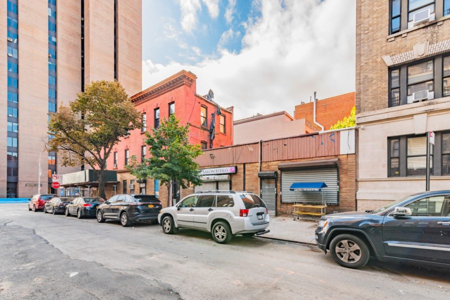 exterior of mixed use building for sale by maltz auctions