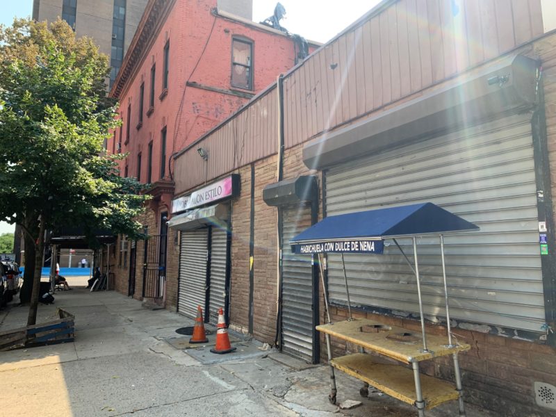 close up of exterior of mixed use building for sale by maltz auctions