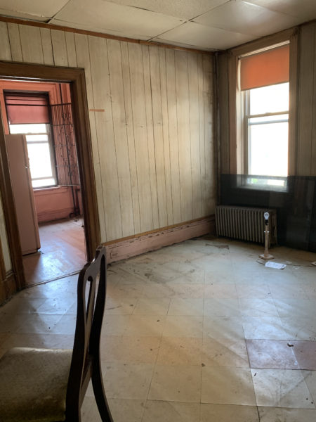 interior of mixed use building for sale by maltz auctions