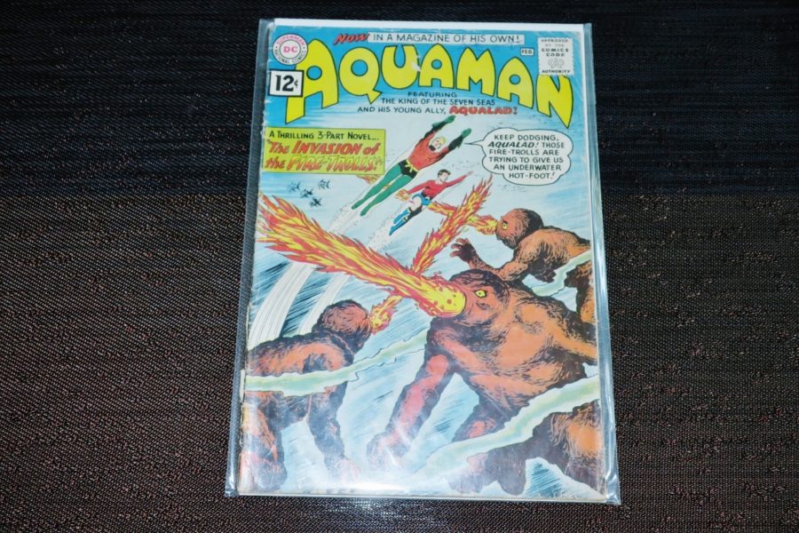 collectible aquaman comic for sale at maltz auctions