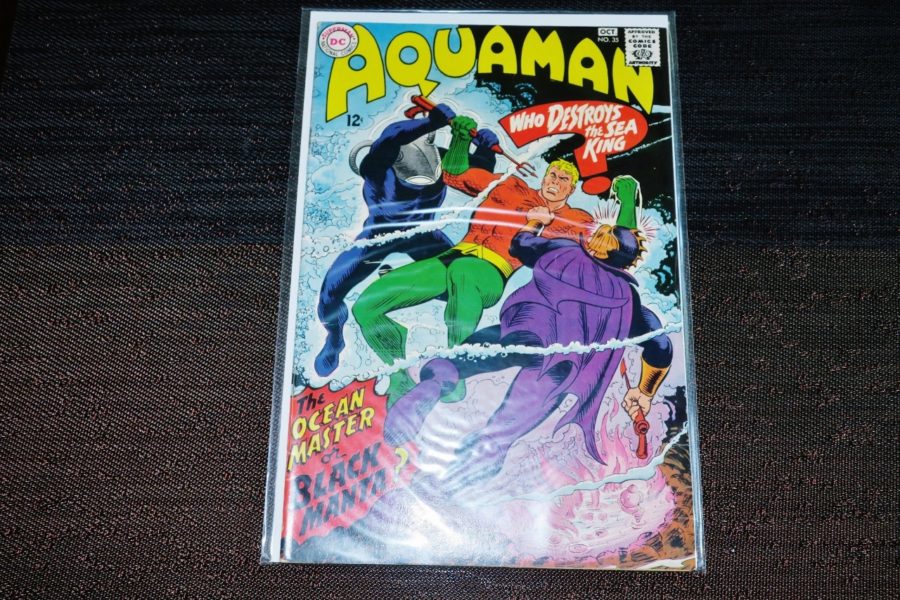 collectible aquaman comic for sale at maltz auctions