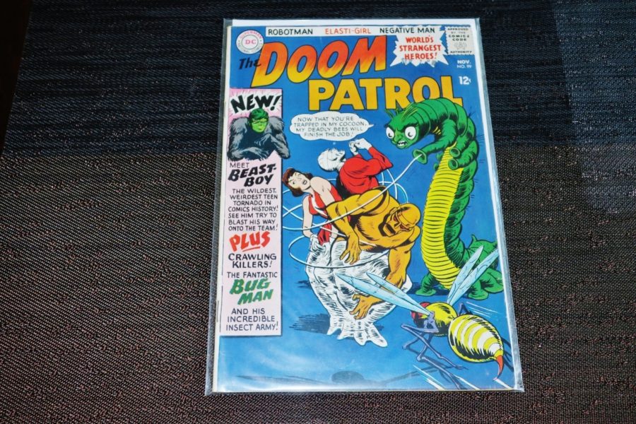 collectible doom patrol comic for sale at maltz auctions