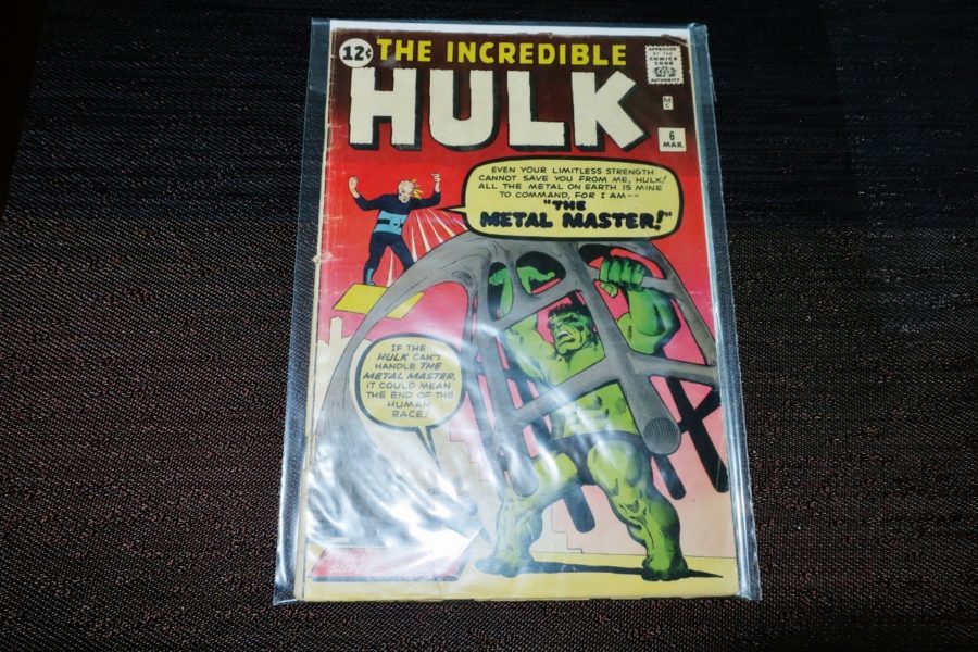 collectible incredible hulk comic for sale at maltz auctions